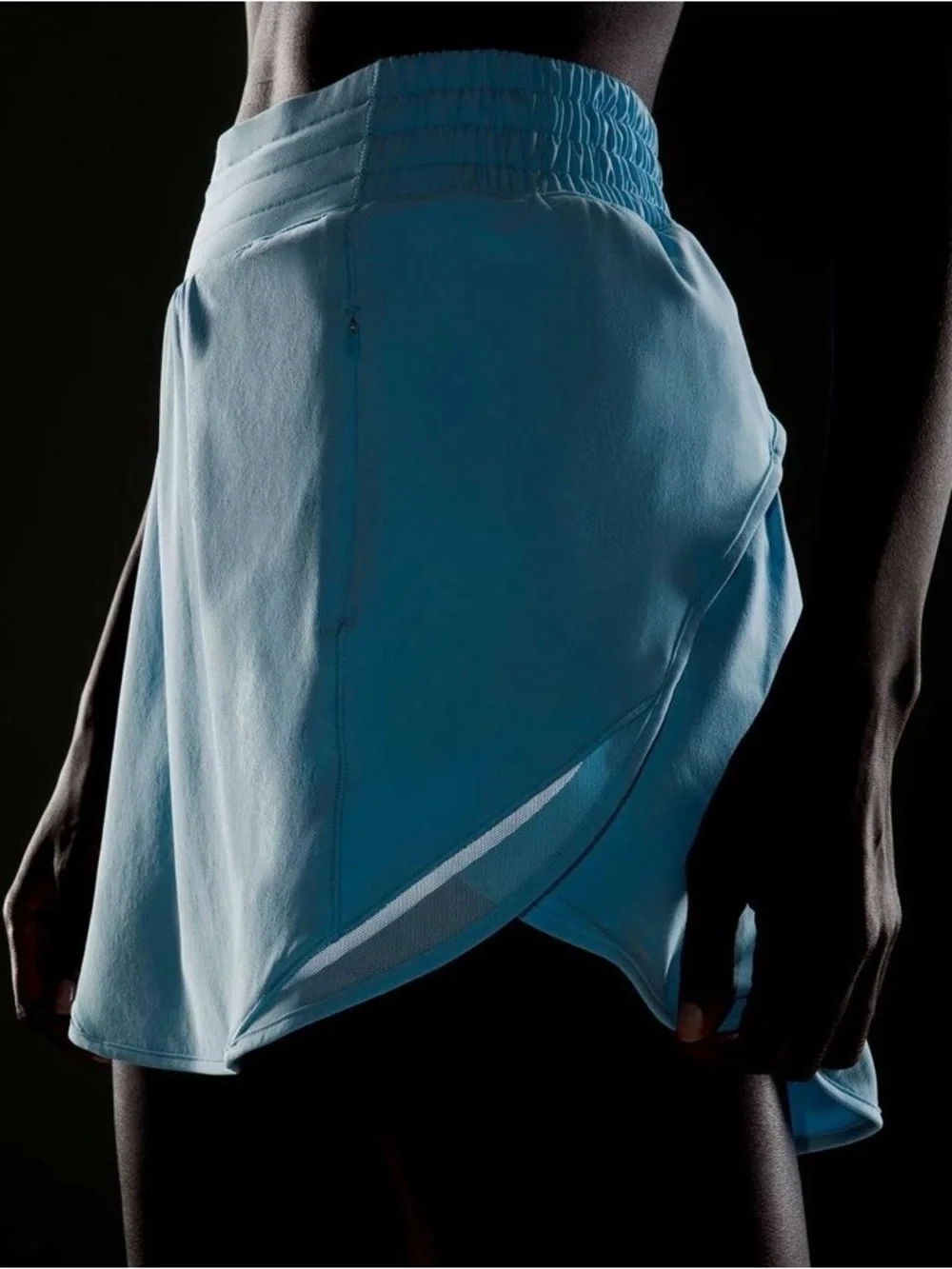 Lululemon Hotty Hot High-Rise Skirt Blue Chill Women’s Size 8